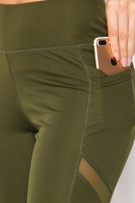 Tummy Control Legging | Cell Phone Pocket by Truly Contagious | Fleurcouture