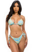 TWO-PIECE BIKINI Blue S by Mermaid Swimwear | Fleurcouture