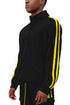 Two Stripe Track Jacket black yellow S Men&