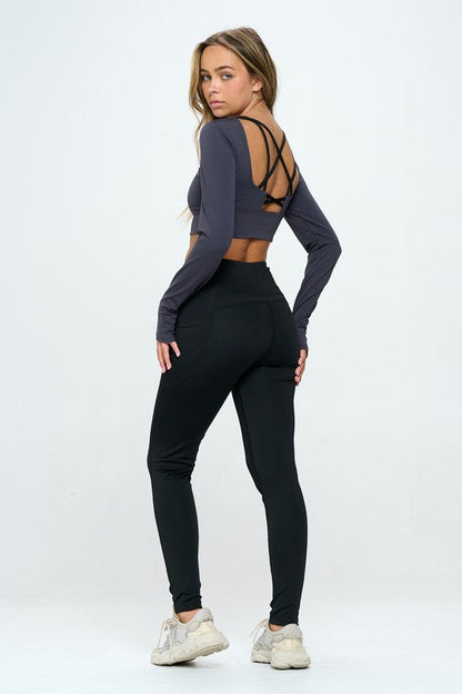 Two Tones Activewear set by OTOS Active | Fleurcouture