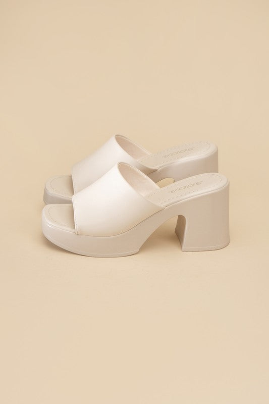 Typo Slide Mule by Fortune Dynamic | Fleurcouture