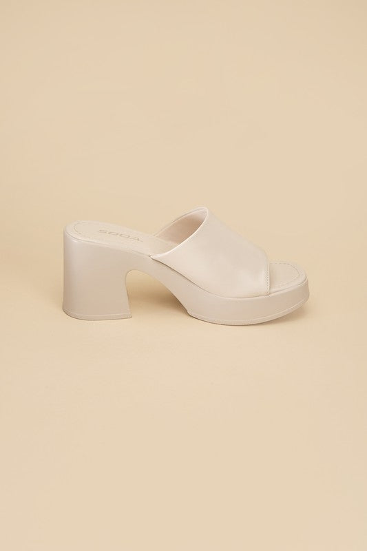 Typo Slide Mule by Fortune Dynamic | Fleurcouture