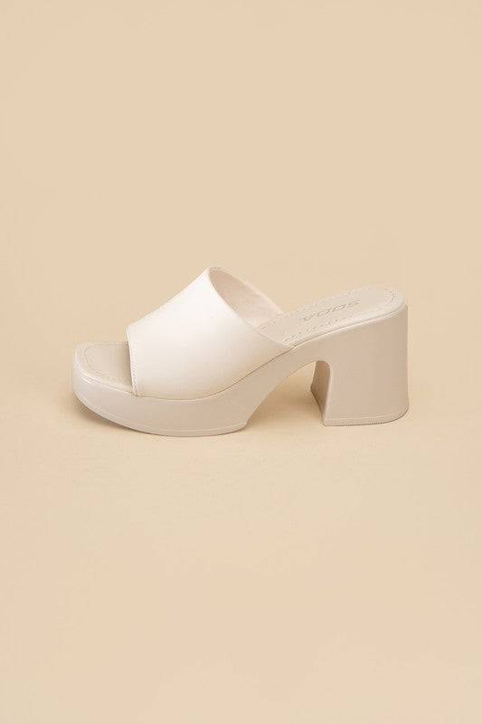 Typo Slide Mule by Fortune Dynamic | Fleurcouture