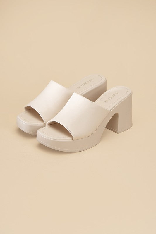 Typo Slide Mule by Fortune Dynamic | Fleurcouture