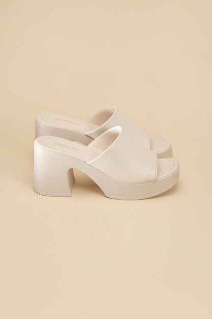 Typo Slide Mule by Fortune Dynamic | Fleurcouture