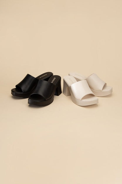 Typo Slide Mule by Fortune Dynamic | Fleurcouture