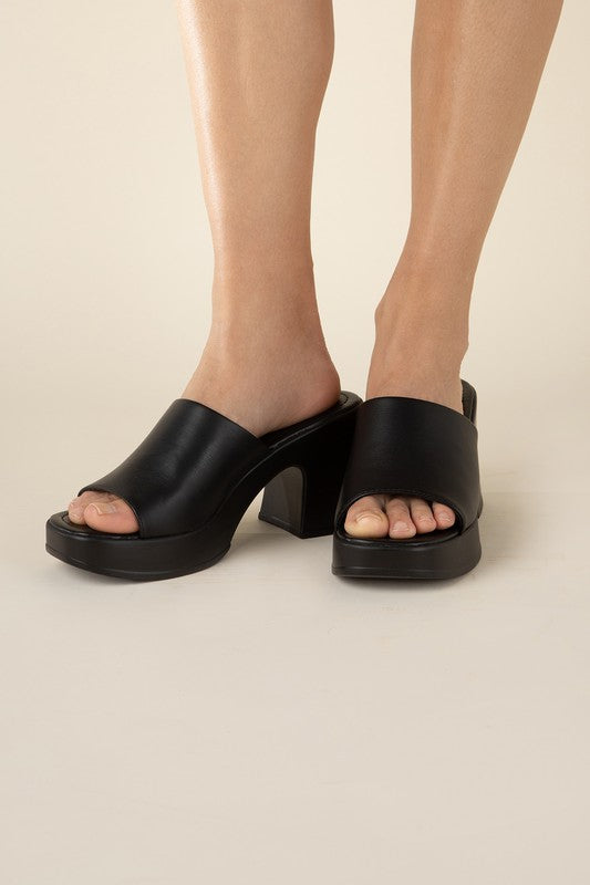 Typo Slide Mule by Fortune Dynamic | Fleurcouture