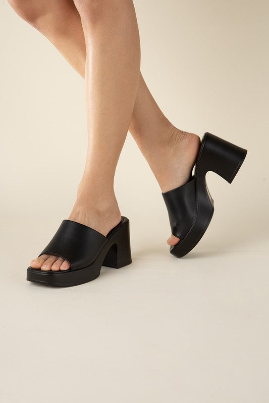 Typo Slide Mule by Fortune Dynamic | Fleurcouture