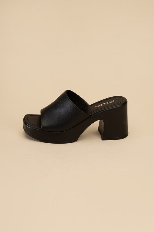 Typo Slide Mule by Fortune Dynamic | Fleurcouture