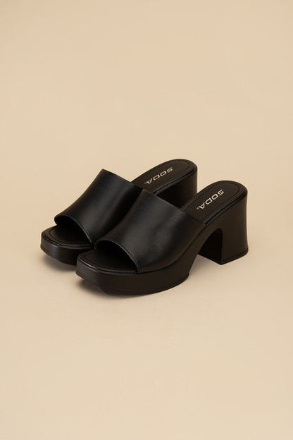 Typo Slide Mule by Fortune Dynamic | Fleurcouture