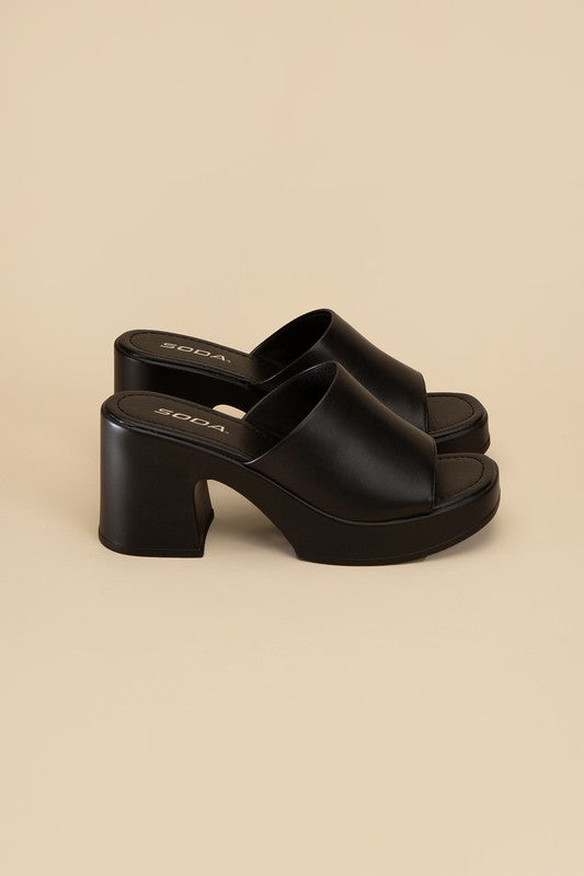 Typo Slide Mule by Fortune Dynamic | Fleurcouture