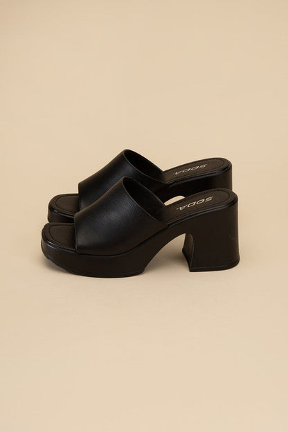 Typo Slide Mule by Fortune Dynamic | Fleurcouture