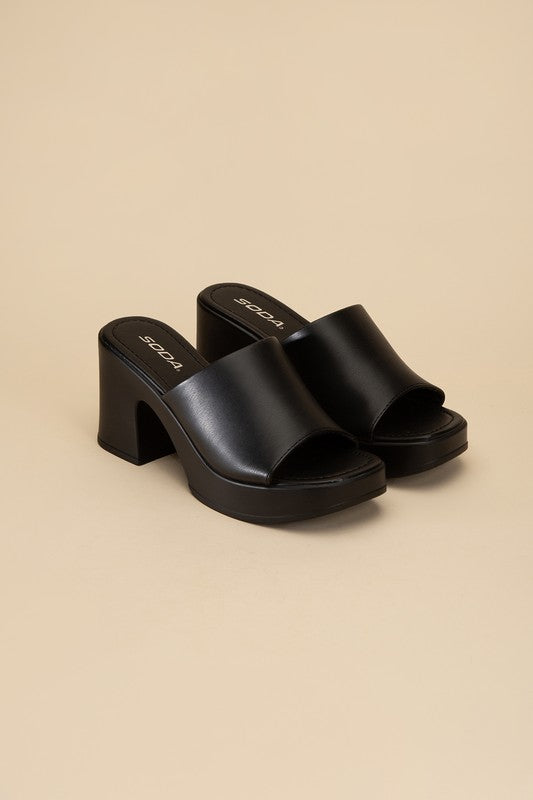 Typo Slide Mule by Fortune Dynamic | Fleurcouture