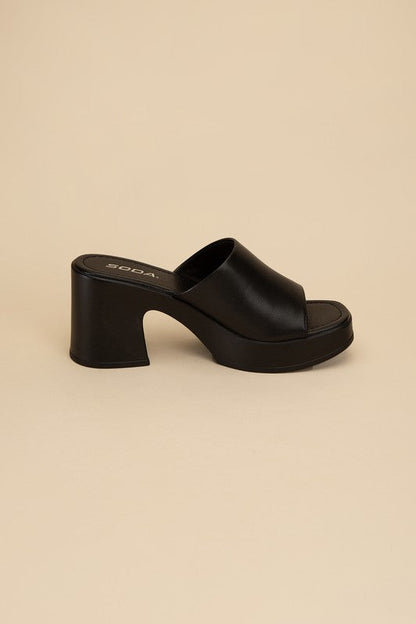 Typo Slide Mule by Fortune Dynamic | Fleurcouture