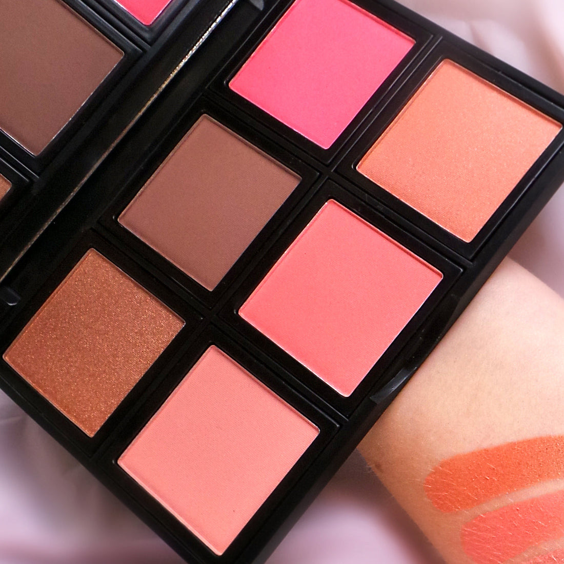 Undaunted Blush Palette Face Palettes by Rude Cosmetics | Fleurcouture