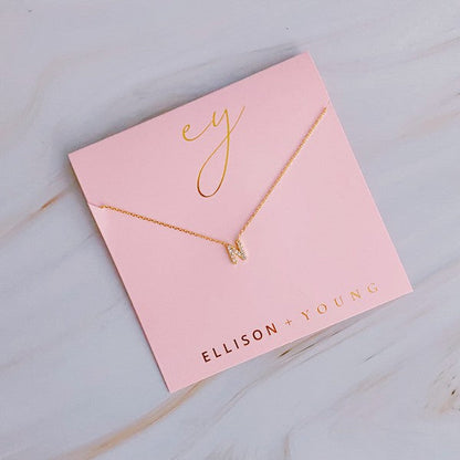 Understated Beauty Initial Necklace N OS by Ellison and Young | Fleurcouture