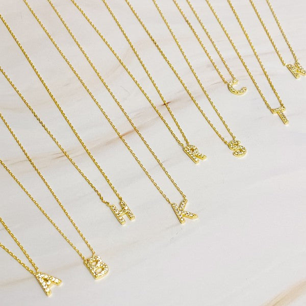 Understated Beauty Initial Necklace OS by Ellison and Young | Fleurcouture