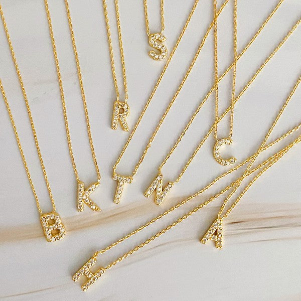 Understated Beauty Initial Necklace OS by Ellison and Young | Fleurcouture