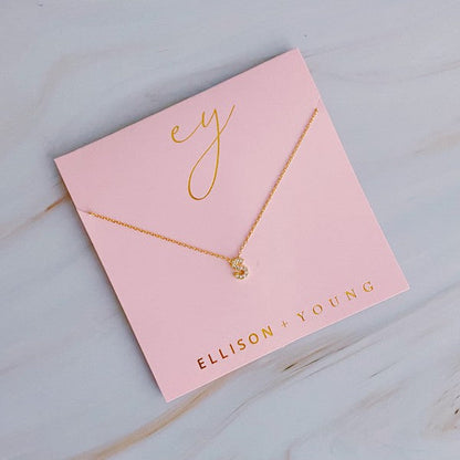 Understated Beauty Initial Necklace S OS by Ellison and Young | Fleurcouture