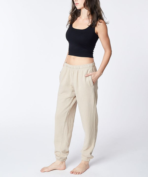 UNISEX COTTON JOGGERS by Fabina | Fleurcouture