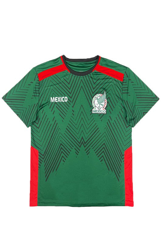 UNISEX MEXICO TEAM WORLD SOCCER JERSEYS TOP GREEN XS by WEIV | Fleurcouture