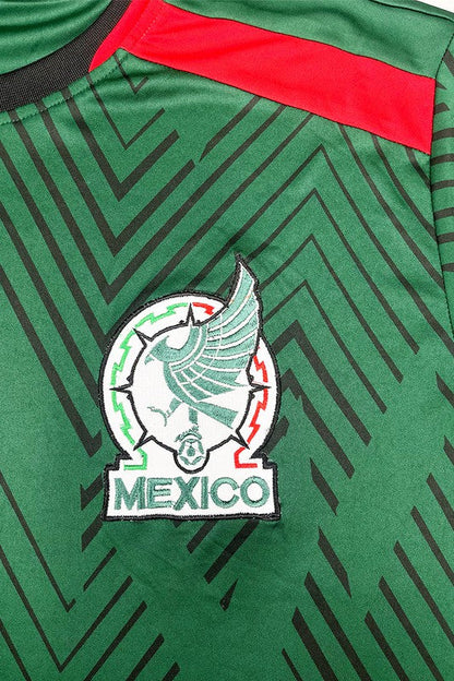 UNISEX MEXICO TEAM WORLD SOCCER JERSEYS TOP by WEIV | Fleurcouture