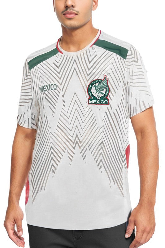 UNISEX MEXICO TEAM WORLD SOCCER JERSEYS TOP by WEIV | Fleurcouture
