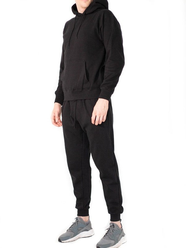 Unisex Sweat Set -Hoodie Suits Black S by Generation XYZ | Fleurcouture