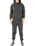 Unisex Sweat Set -Hoodie Suits Charcoal S by Generation XYZ | Fleurcouture