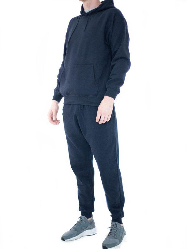 Unisex Sweat Set -Hoodie Suits Navy S by Generation XYZ | Fleurcouture