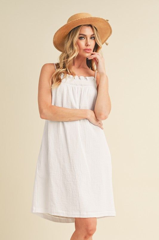 Veda Embroidered Dress S by Aemi + Co | Fleurcouture