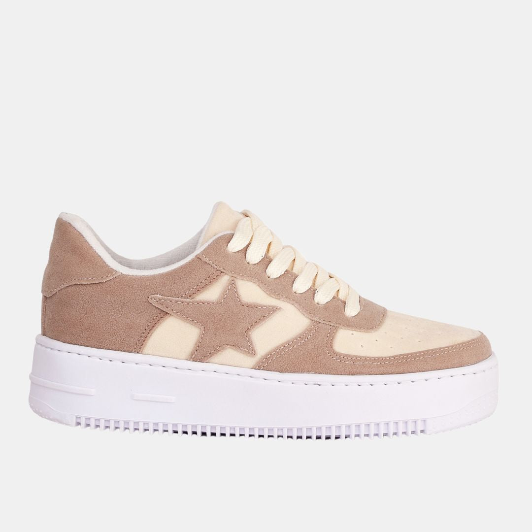 Viva 3 Taupe 6 SNEAKERS by MODAPASSO | Fleurcouture