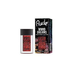 Vivid Dreams Face & Body Glitter Delusion Loose Glitter & Pigments by Rude Cosmetics | Fleurcouture