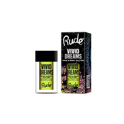 Vivid Dreams Face &amp; Body Glitter Diluted Reality Loose Glitter &amp; Pigments by Rude Cosmetics | Fleurcouture