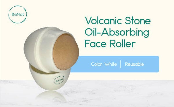 Volcanic Stone Oil-Absorbing Face Roller As shown One Size Skincare by BeNat | Fleurcouture