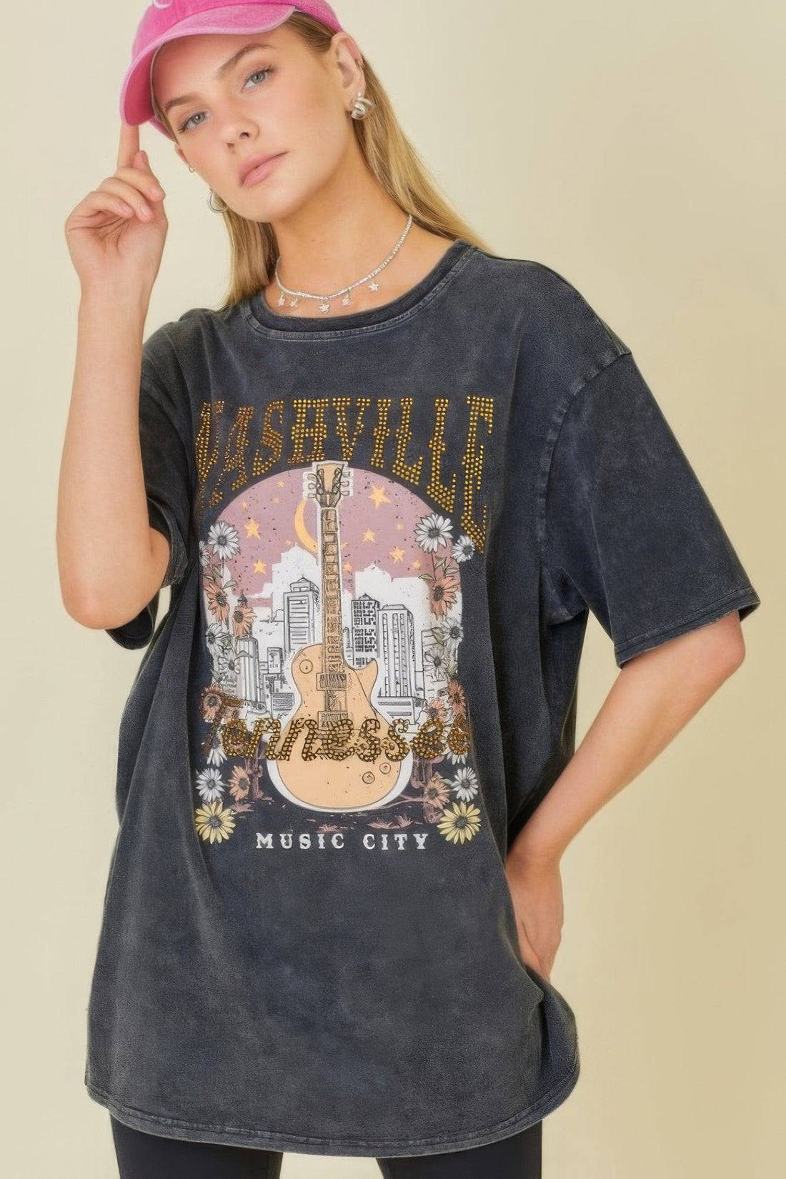 Washing Nashville Music City Graphic T-shirts by Fleurcouture | Fleurcouture