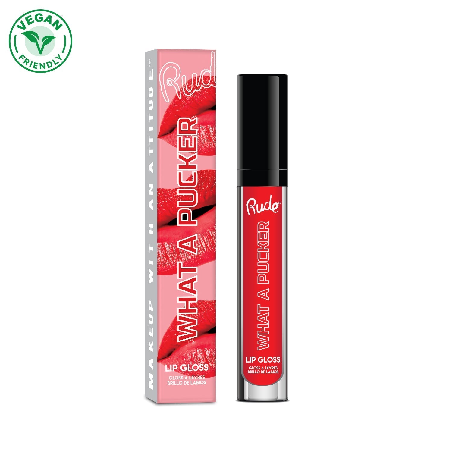 What A Pucker Lip Lacquer Bull Spit Lip Gloss by Rude Cosmetics | Fleurcouture