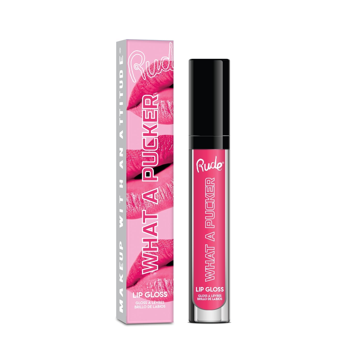 What A Pucker Lip Lacquer Holy Crapola Lip Gloss by Rude Cosmetics | Fleurcouture