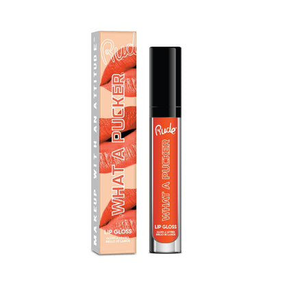 What A Pucker Lip Lacquer Kiss My Asteroids Lip Gloss by Rude Cosmetics | Fleurcouture