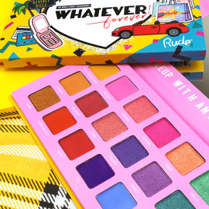 Whatever Forever 18 Eyeshadow Palette Eyeshadow Palettes by Rude Cosmetics | Fleurcouture