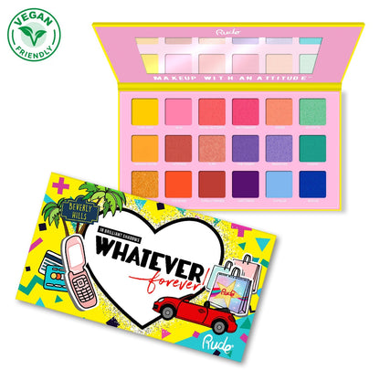 Whatever Forever 18 Eyeshadow Palette Eyeshadow Palettes by Rude Cosmetics | Fleurcouture