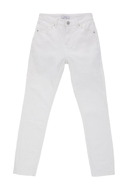 White skinny jeans White by Lilou | Fleurcouture