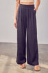 Wide Leg Pants BLACK S by Do + Be Collection | Fleurcouture