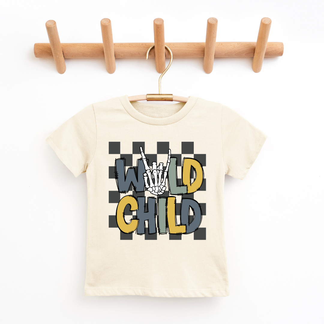 Wild Child Blues Youth &amp; Toddler Graphic Tee 2T Natural Youth Graphic Tee by Tea Shirt Shoppe | Fleurcouture