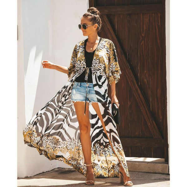 Wild Kimono Multi OS by ClaudiaG Apparel | Fleurcouture