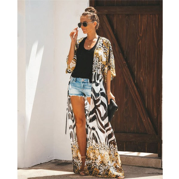 Wild Kimono Multi OS by ClaudiaG Apparel | Fleurcouture