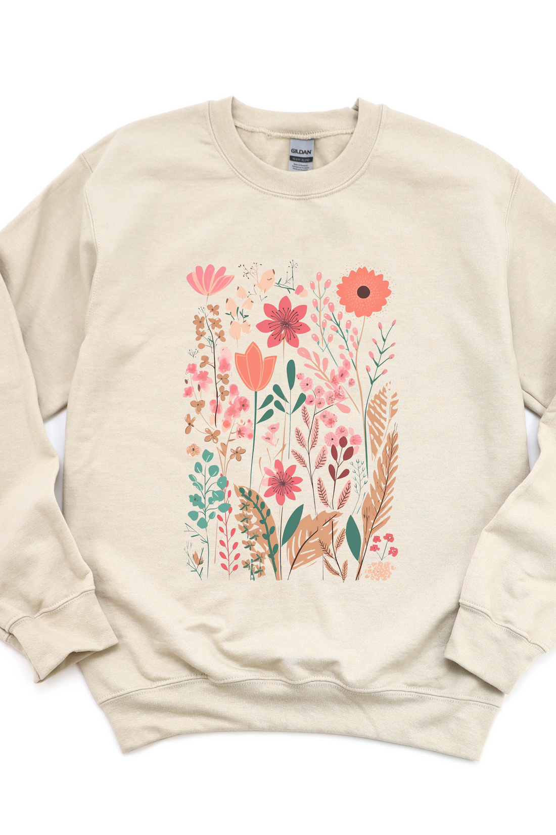 WILDFLOWERS SWEATSHIRT by LL | Fleurcouture