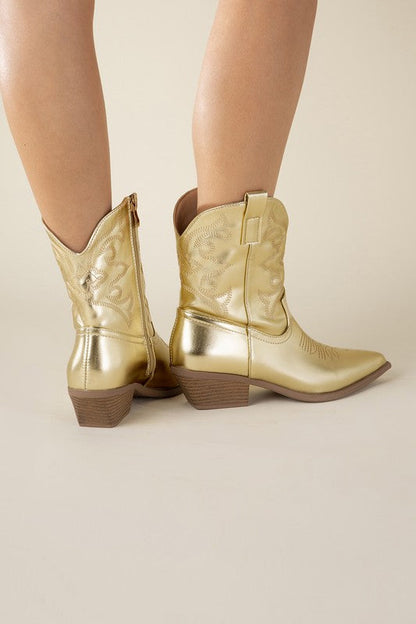 WILLA-1 Western Booties by Top Guy Footwear | Fleurcouture