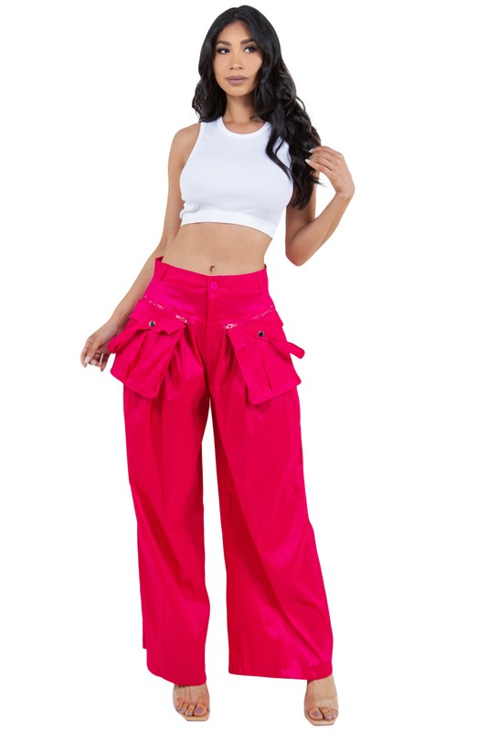 WOMEN FASHION PALAZZON PANTS by By Claude | Fleurcouture