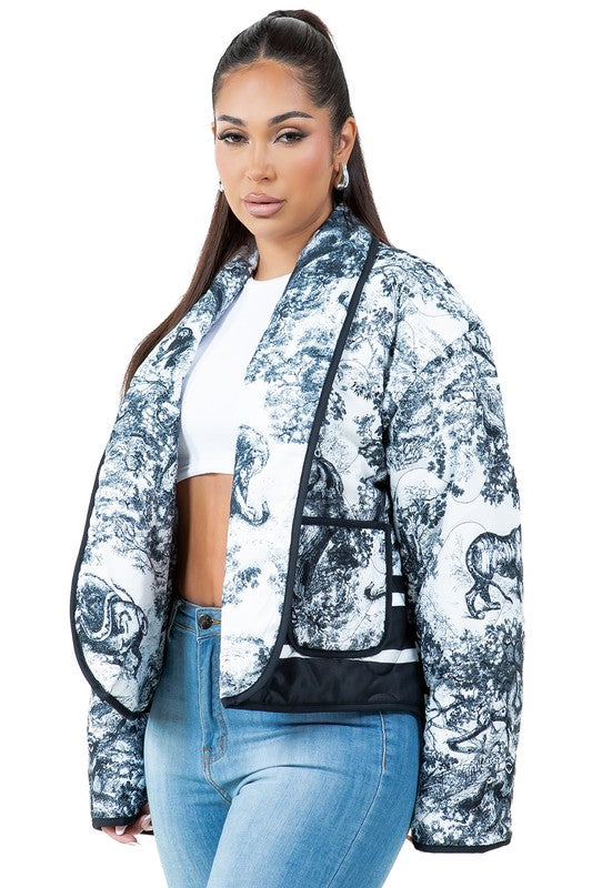 WOMEN FASHION PUFFER JACKET by By Claude | Fleurcouture